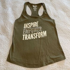 Burn Boot Camp tank size M